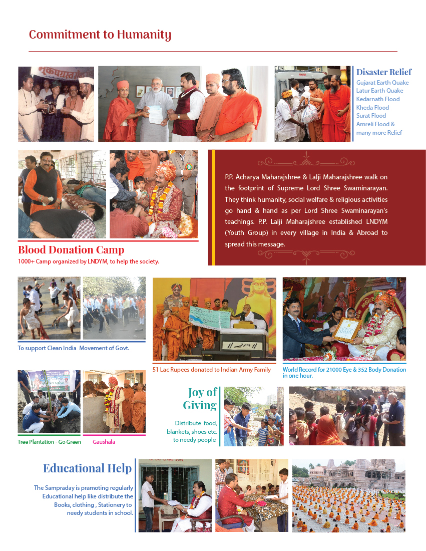 Vadtaldham Swaminarayan Hindu Temple Brochure 4
