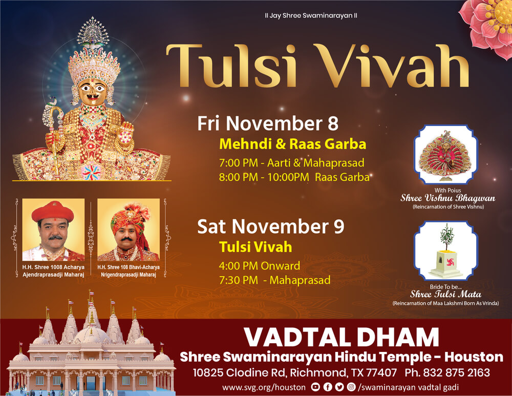 Swaminarayan Vadtal Gadi, Tulsi-Vivah.jpg