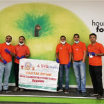 Swaminarayan Vadtal Gadi, SVG-Charity-Donated-1800-pounds-of-food-and-water-to-the-Houston-Food-Bank-By-Vadtal-Dham-Houston-USA-10.jpg