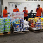 Swaminarayan Vadtal Gadi, SVG-Charity-Donated-1800-pounds-of-food-and-water-to-the-Houston-Food-Bank-By-Vadtal-Dham-Houston-USA-8.jpg