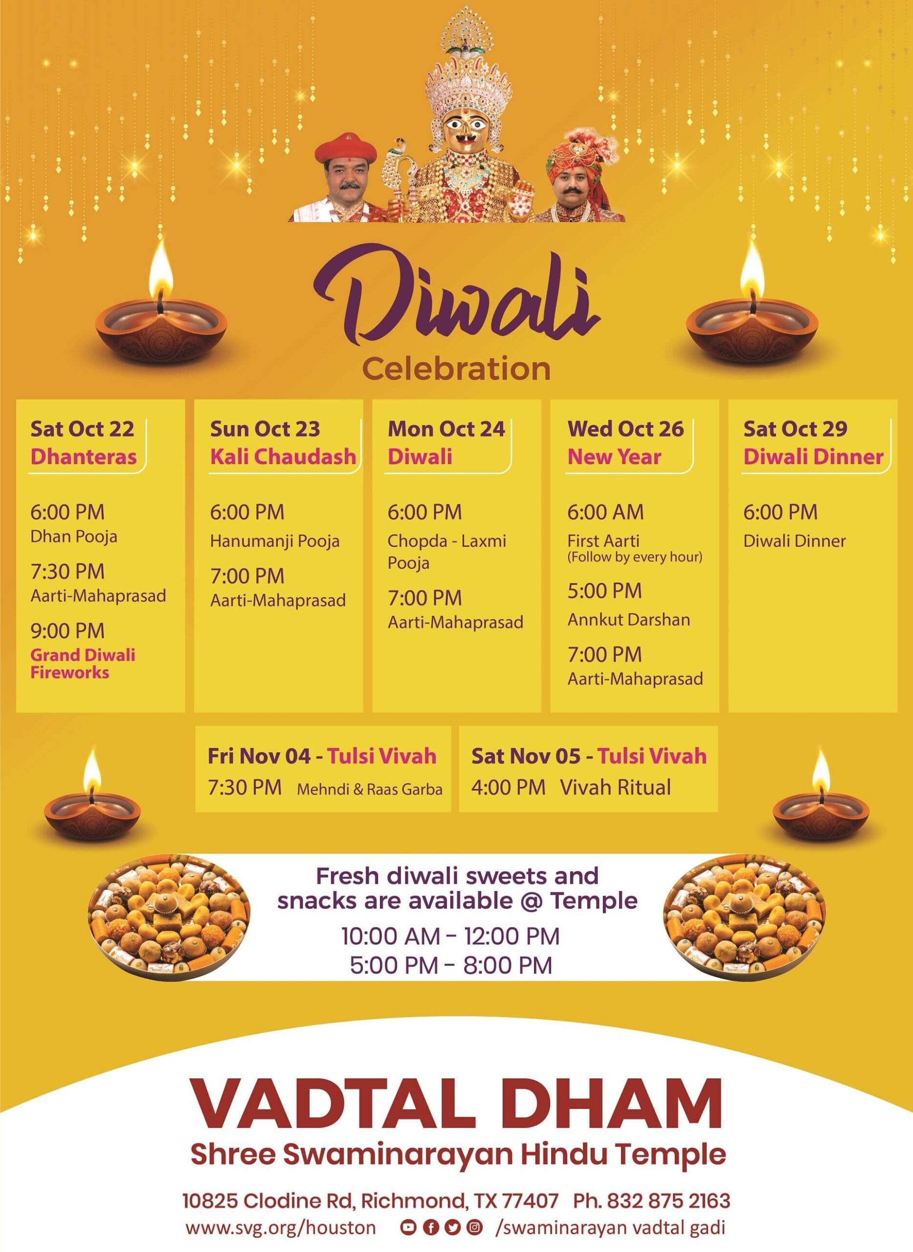 Swaminarayan Vadtal Gadi, Diwali-Festival-Celebration-–-Vadtal-Dham-Houston-TX-@-Oct-29-2022-scaled.jpg